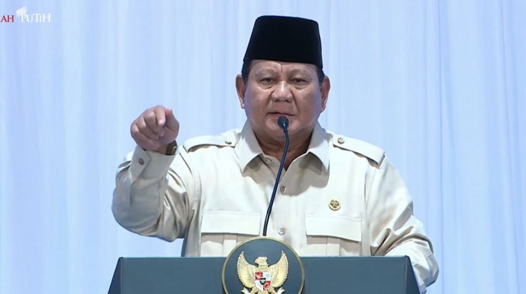 Indonesia Jangan Tertinggal, Prabowo Tekankan Kerja Keras Semua Sektor