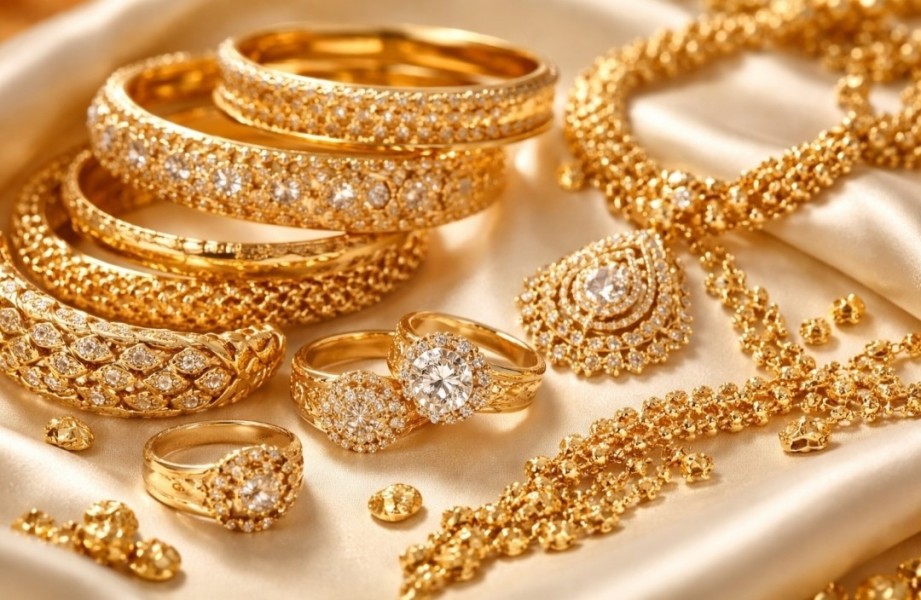 Harga Emas Perhiasan Hari Ini Sabtu 14  Februari Semakin Meroket Tajam
