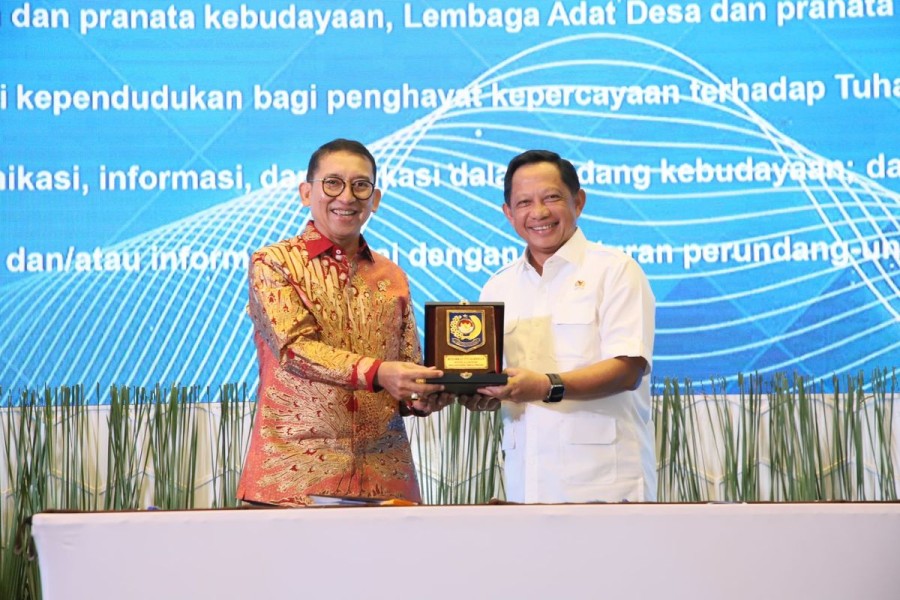 Kemendagri dan Kemenbud Teken MoU Perkuat Kebudayaan Nasional