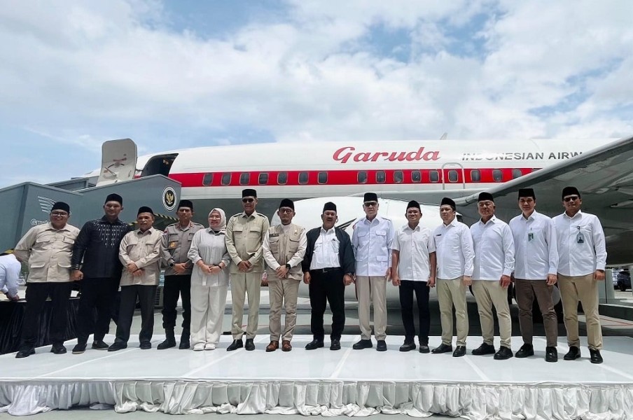 Garuda Indonesia Hibahkan Pesawat Untuk Aceh Agar Calon Jemaah Haji Latihan