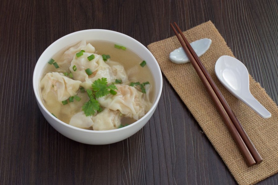 Resep Pangsit Kuah Panggang Saus Kari Santan yang Creamy dan Bikin Nagih