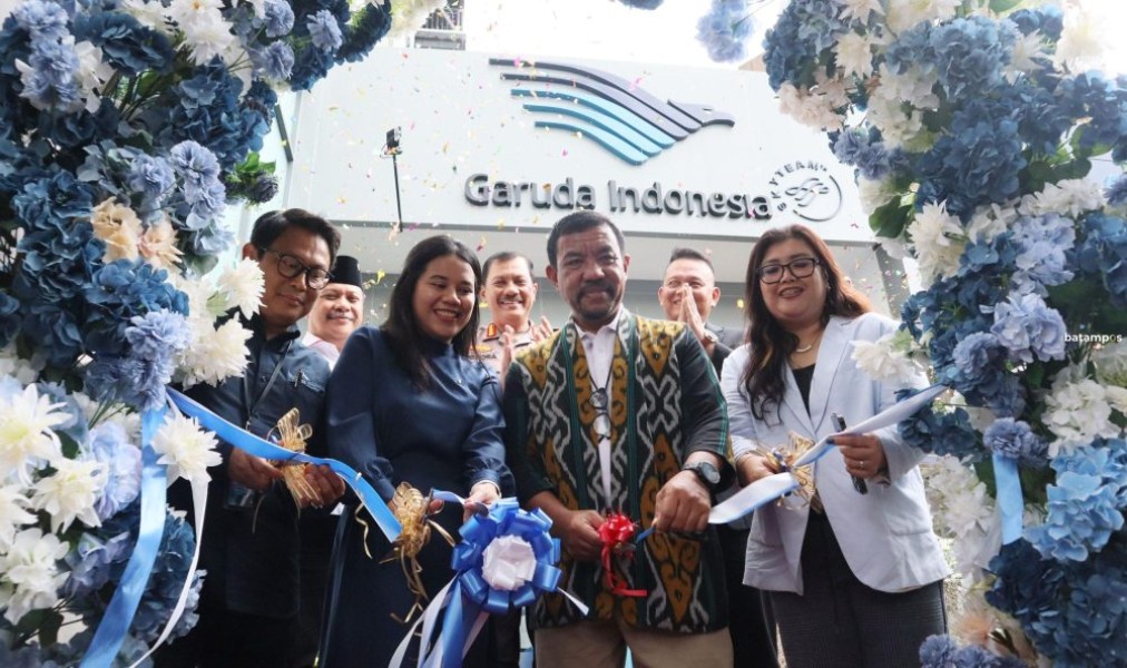 Garuda Indonesia Luncurkan Kembali Kantor Penjualan di Batamcenter: Dorong Ekonomi dan Pariwisata Lokal