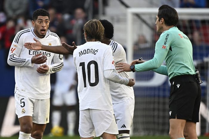 Real Madrid Gagal Menang di Kandang Osasuna: Valverde Bersinar, Bellingham Dikartu Merah