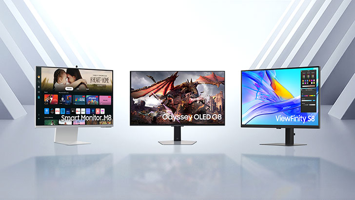 Samsung Rilis Monitor ViewFinity S8 37 Inci dengan Layar OLED
