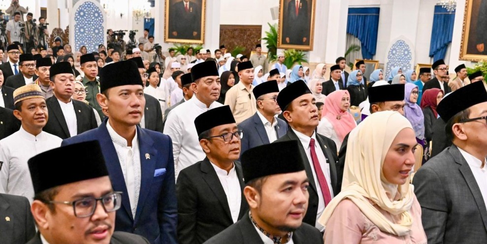 Menhan Sjafrie Turut Hadir dalam Peringatan Nuzulul Qur’an di Istana Negara