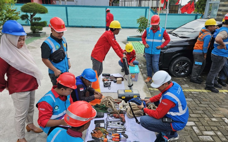 PLN ULP Bengkalis Tingkatkan Kesiagaan Sambut Natal dan Tahun Baru dengan Sistem Siaga 24 Jam