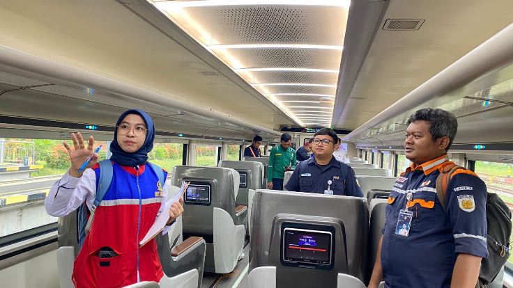 Komitmen Keselamatan Mudik KAI Daop 6 Yogyakarta Gelar Inspeksi Ramp Check