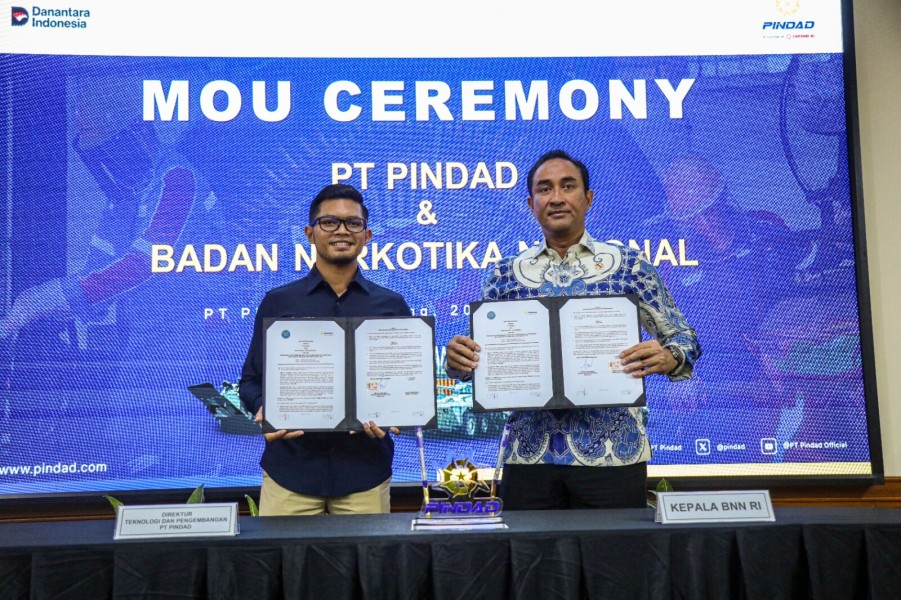 BNN Bersinergi dengan Pindad Perkuat Strategi Pencegahan Narkotika