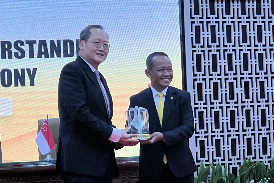 Indonesia Singapura Sepakat Investasi USD10 Miliar untuk Bangun Ekosistem Energi Hijau