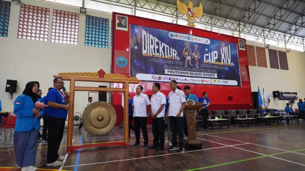 Direktur Cup XIV Jadi Panggung Bakat Voli Pelajar Jawa Timur