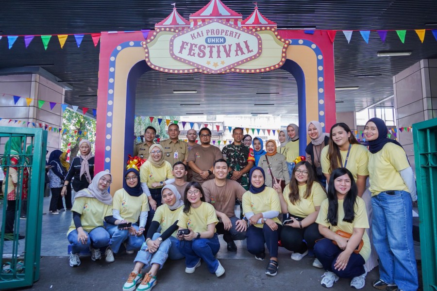 KAI Properti Gelar UMKM Festival, Dorong Pertumbuhan Ekonomi Lokal