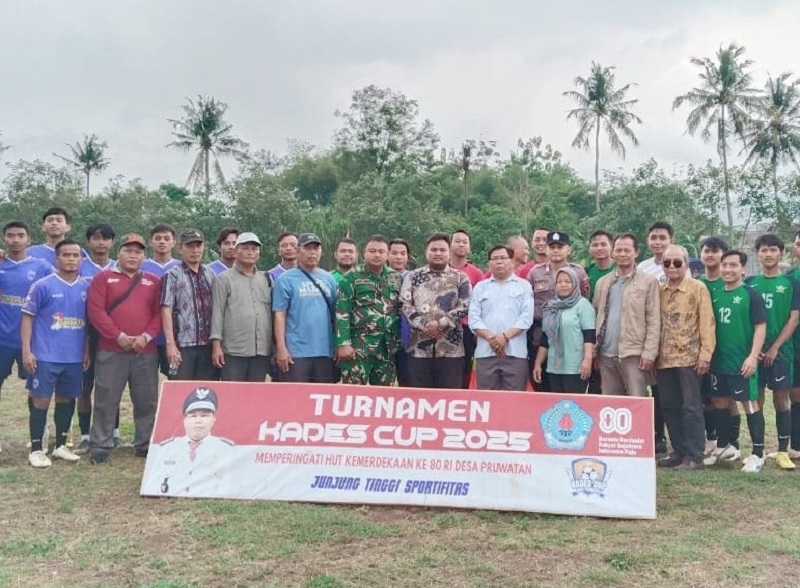 Putra Bangkit FC Juara Satu Ajang Sepak Bola Pruwatan