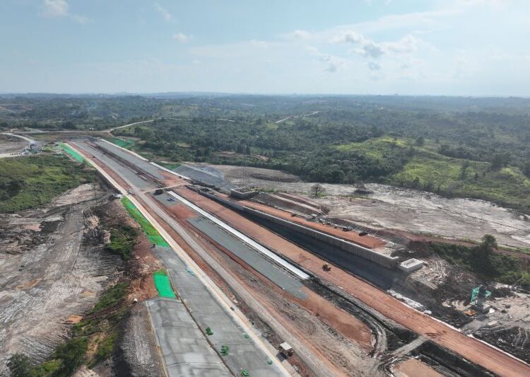PTPP Garap Jalan Tol IKN Seksi 1B Dongkrak Ekonomi