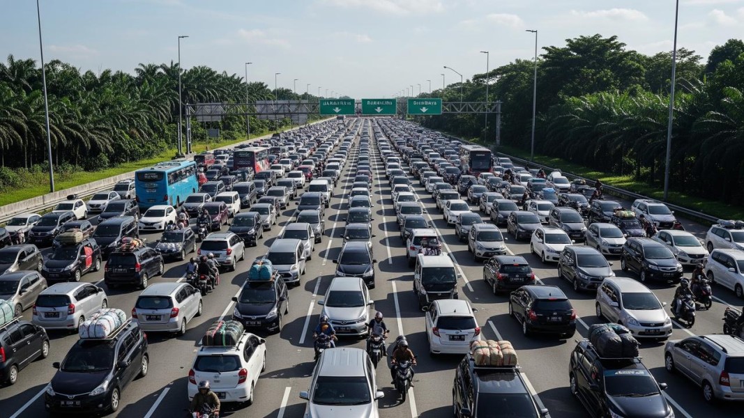 Volume Kendaraan Masuk dan Keluar Solo Mencapai Rekor Tertinggi Selama Lebaran 2026