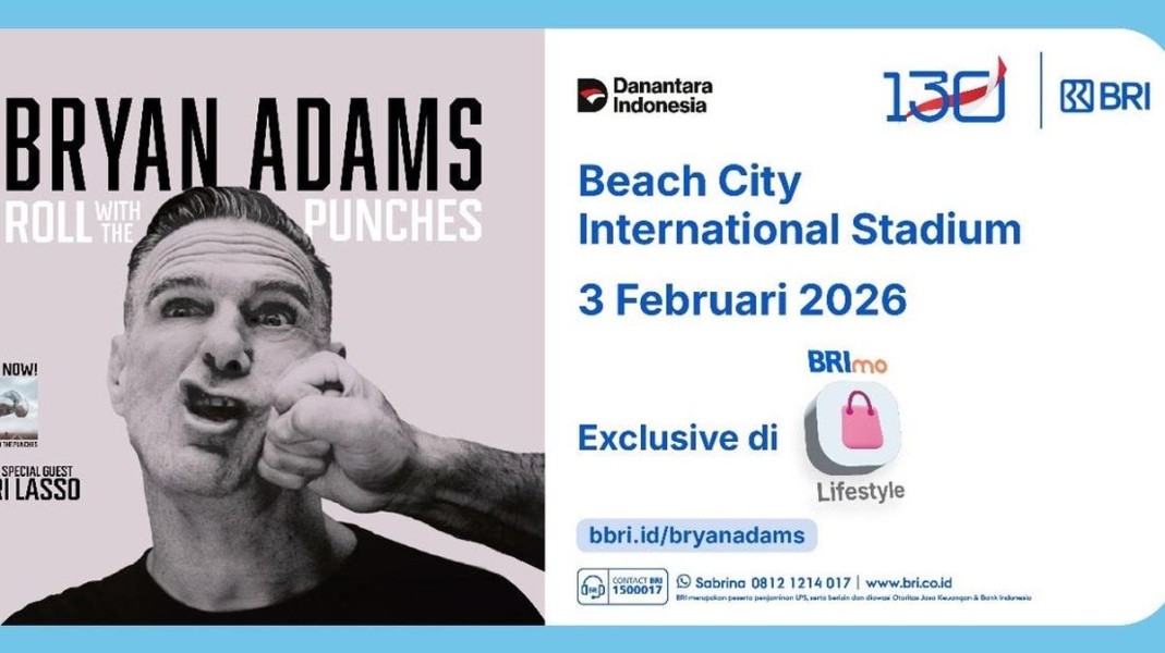BRImo Hadirkan Akses Mudah Tiket Konser Bryan Adams Jakarta 2026