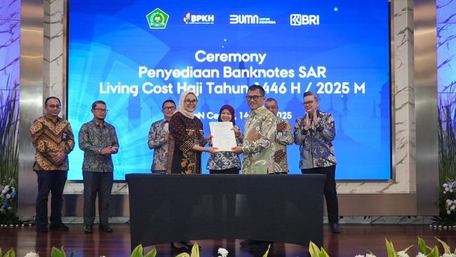 BRI Kembali Ditunjuk sebagai Penyedia Banknotes Living Cost Jemaah Haji 2025, Distribusi SAR 152 Juta Siap Dilaksanakan