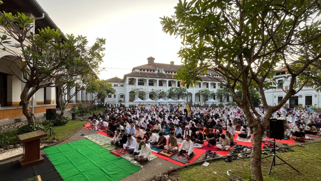 KAI Wisata Kembali Gelar Salat Idulfitri di Lawang Sewu Semarang