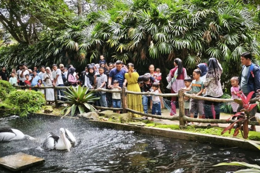 Taman Wisata Lembah Hijau Jadi Favorit Libur Sekolah