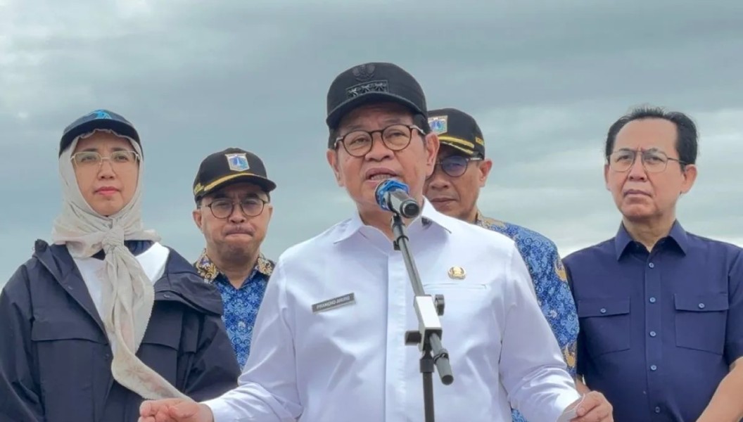 Progres Tanggul NCICD Ancol Barat Hampir Rampung Untuk Tangani Banjir Rob