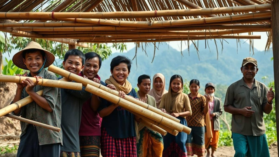 Pemuda Bergotong-royong Bangun Rumah Layak 28 Oktober