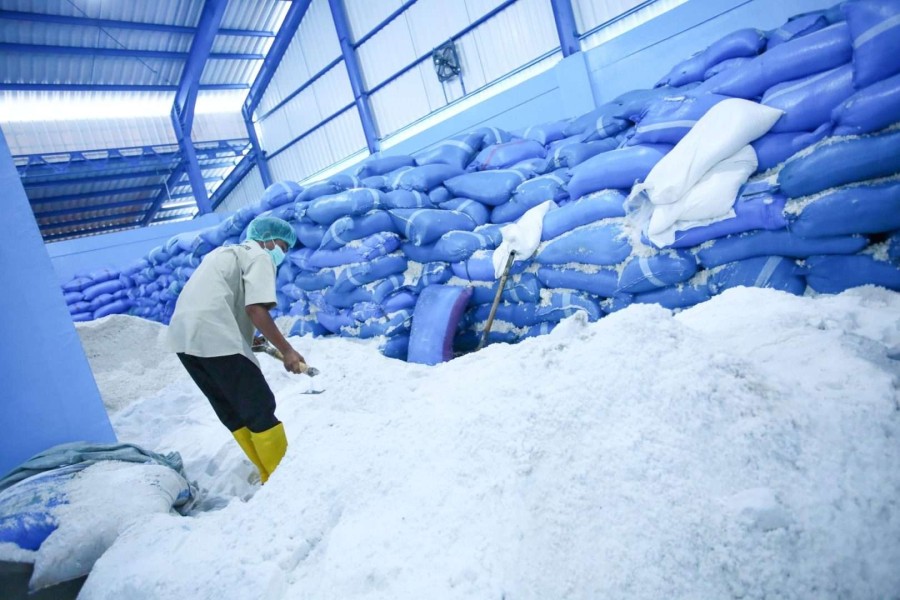 Petani Garam Pati Diuntungkan, SPJT Siap Serap 30.000 Ton per Tahun