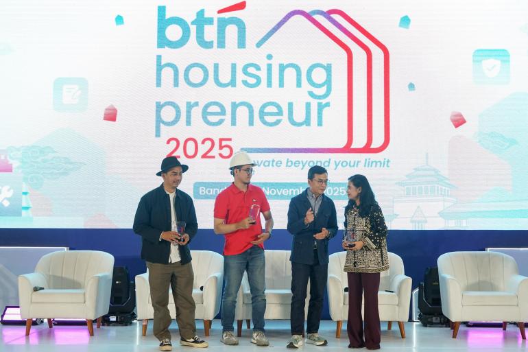 BTN Housingpreneur 2025 Dorong Inovasi Muda Sektor Perumahan
