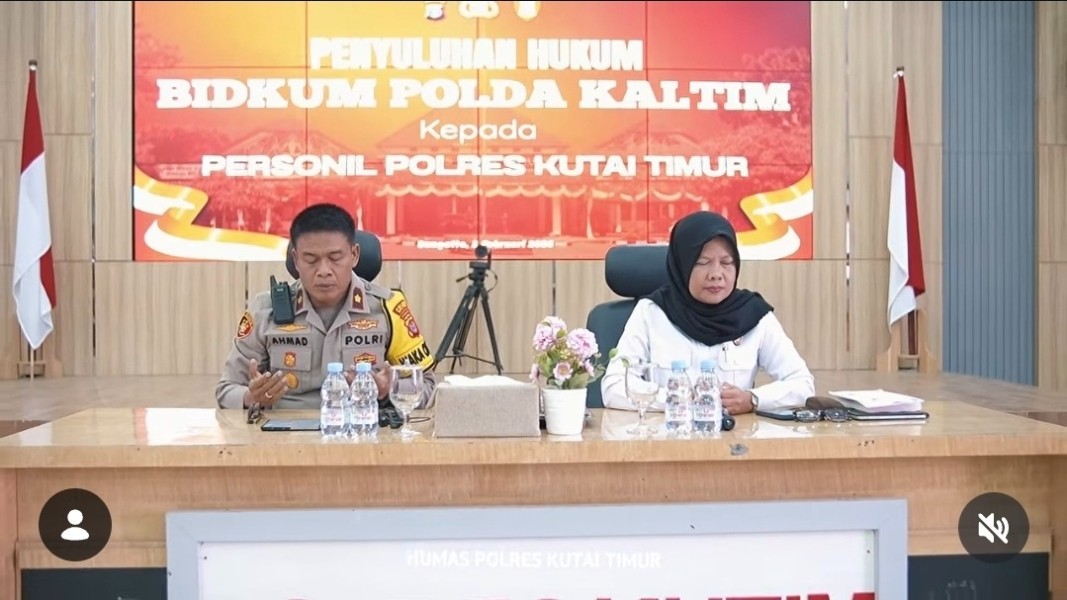 Bisnis Penegakan Hukum: Polda Kaltim Sosialisasi UU KUHAP Terbaru