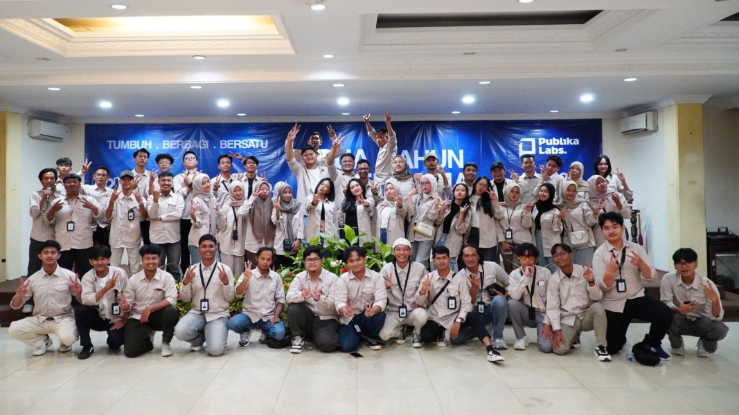 PublikaLabs Perkuat Solidaritas Tim dan Komitmen Sosial di Perayaan Ulang Tahun ke-2