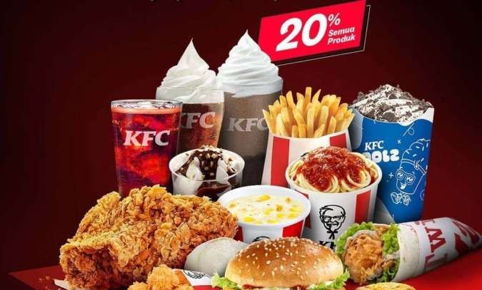 Diskon 20 Persen KFC untuk Pelajar dan Pegawai