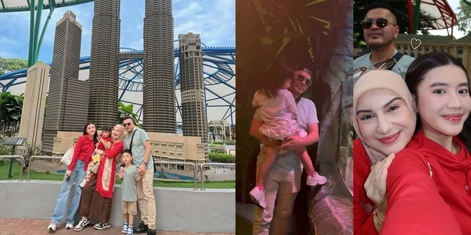 Fashion Liburan Kompak Keluarga Irish Bella di Legoland