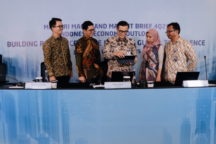 Outlook Ekonomi 2026 :  Ekonom Bank Mandiri Nilai Akselerasi Pemulihan Tetap Terjaga Lewat Sinergi Kebijakan Pemerintah