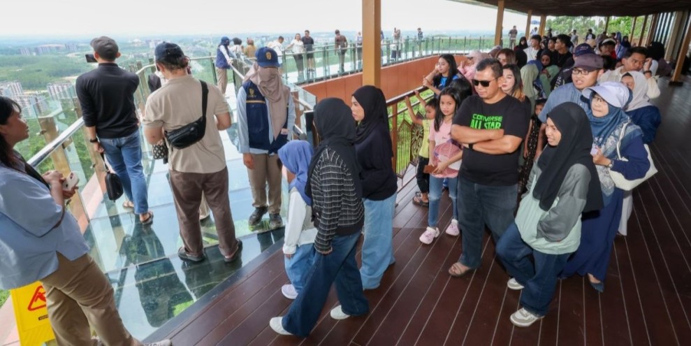 Antusiasme Masyarakat Tinggi, 411.778 Orang Kunjungi Kawasan IKN Nusantara