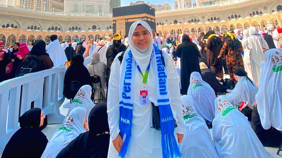 PNM Apresiasi Dedikasi Alfina Putri Lewat Hadiah Umroh