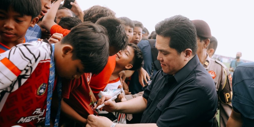 Menpora Erick Thohir Apresiasi Youth Football Tournament Bali 7s 2026