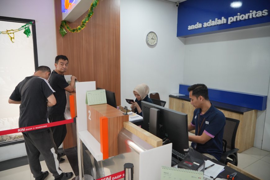 Catat! Jadwal Lengkap Pemesanan Tiket Kereta Lebaran 2026 KAI Daop 2 Bandung
