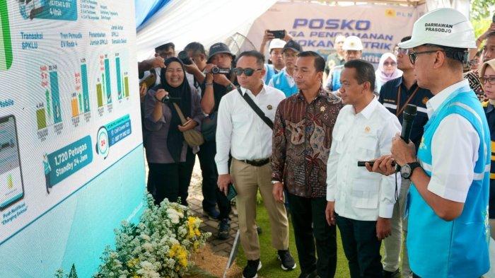 Menteri ESDM Pastikan SPKLU di Jalur Mudik Jawa Tengah Siap Beroperasi