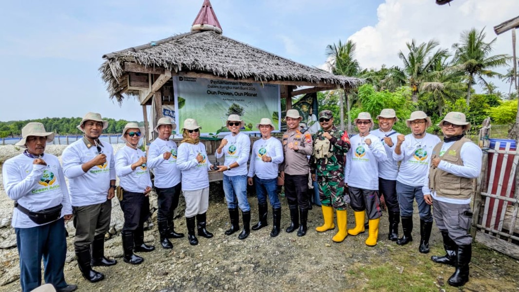 Tanam 1.500 Mangrove di Pulo Panjang, PLN Indonesia Power UBP Cilegon Tegaskan Komitmen Nyata di Hari Bumi 2026