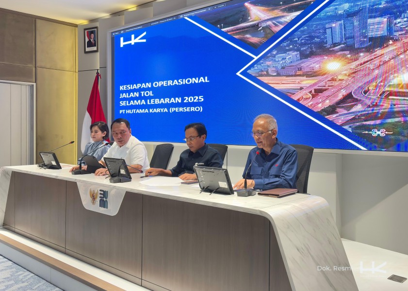 Hutama Karya Siap Sambut Arus Mudik Lebaran 2025, Prediksi Trafik Tol Trans Sumatera Naik 68,81
