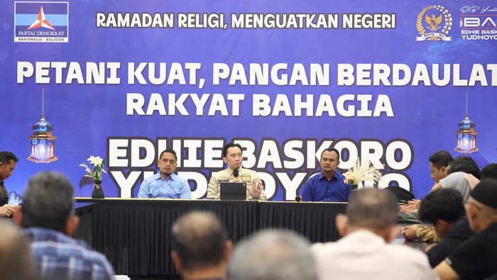 Ibas Tekankan Pentingnya Kedaulatan Pangan Saat Berdialog Dengan Petani Di Ngawi