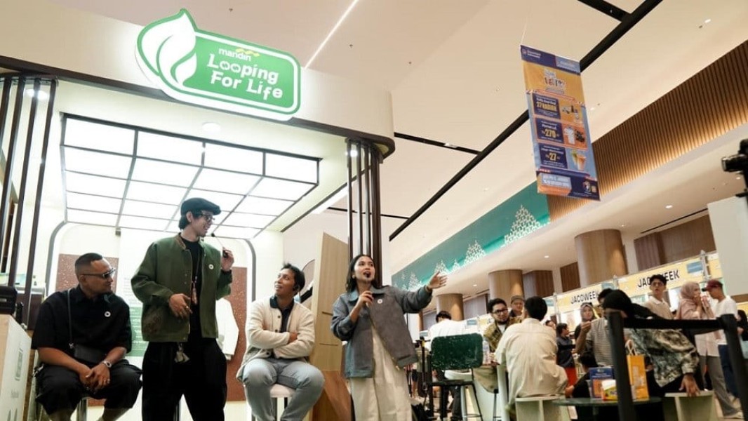 Bank Mandiri Wujudkan Ekonomi Hijau Lewat Aksi Looping for Life