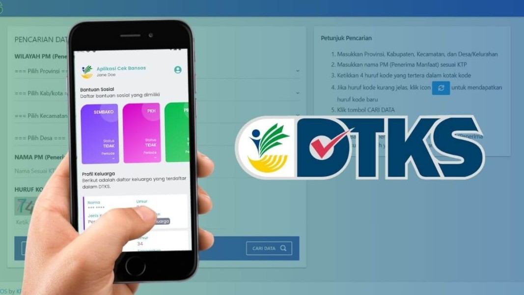 Mudah Cek DTKS Secara Online untuk Mengetahui Penerimaan Bansos