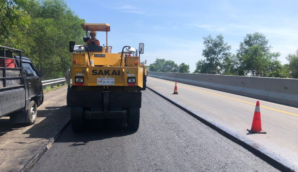 Hutama Karya Jaga Kualitas Tol Pekanbaru Dumai Lewat Pemeliharaan Hutama Karya Jaga Kualitas Tol Pekanbaru Dumai Lewat Pemeliharaan