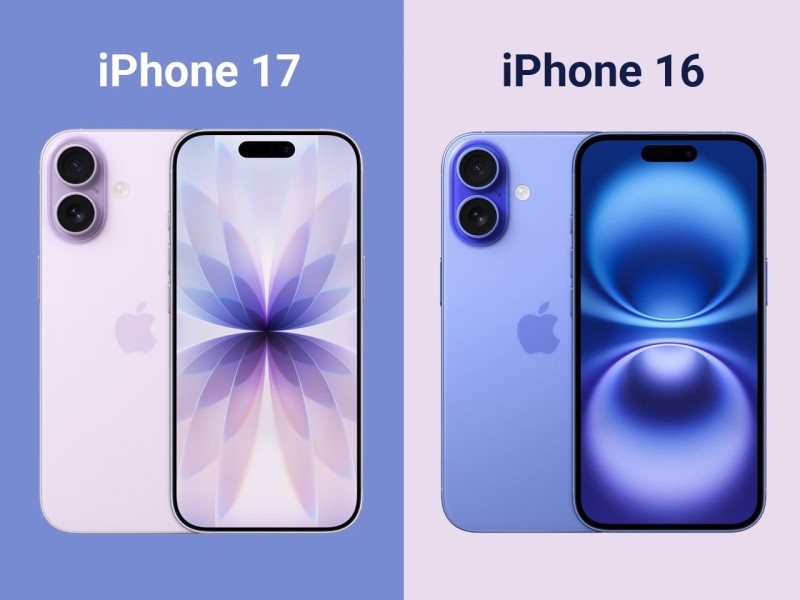 Terlihat Kembar Inilah Perbedaan Spesifikasi Antara iPhone 16 Dan iPhone 17
