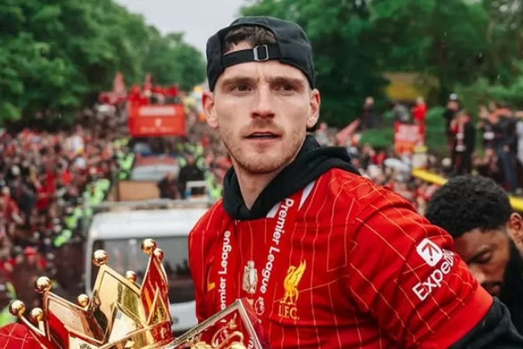 Profil Andy Robertson: Diincar Atletico Madrid, Liverpool Bidik Anthony Gordon