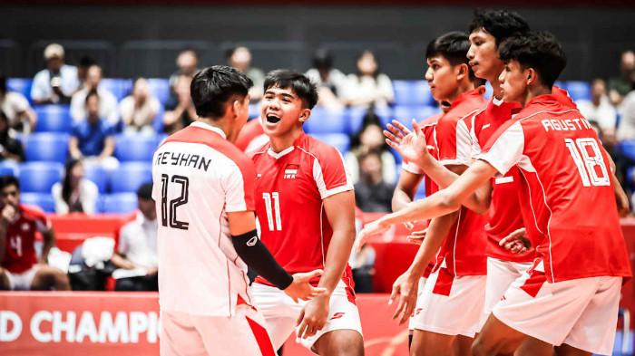 Indonesia U 21 Hadapi Brasil di Kejuaraan Dunia Voli 2025