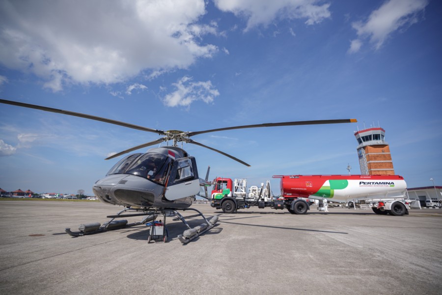 Pertamina Patra Niaga, SGI, dan Bell Textron Inc.: Meningkatkan Penggunaan SAF untuk Dekarbonisasi Penerbangan Helikopter