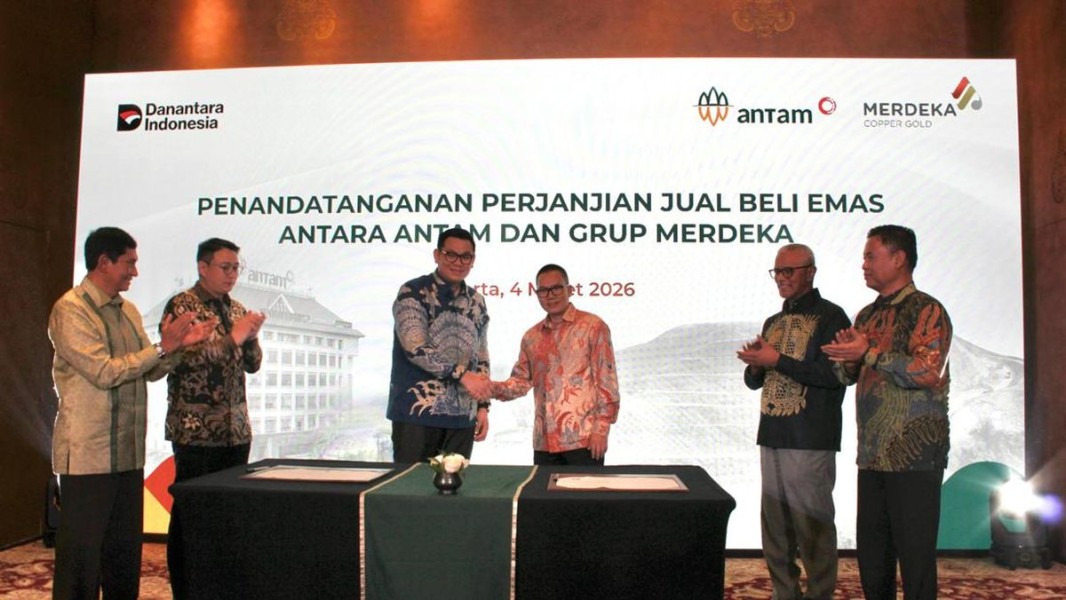 Kolaborasi MDKA, EMAS, dan ANTM Perkuat Industri Emas Indonesia