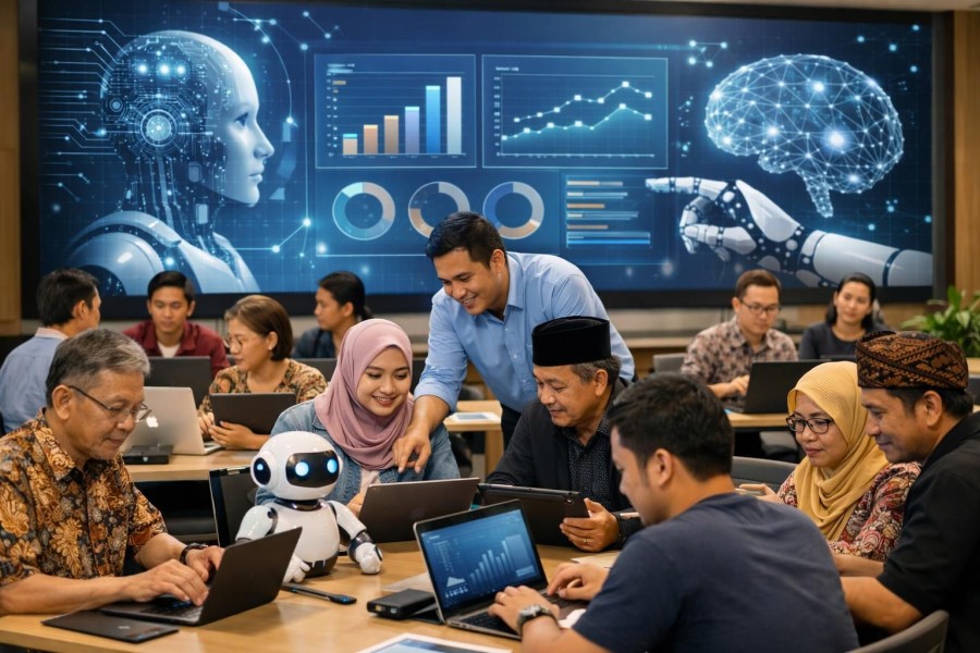 Mengatasi Kesenjangan Persepsi Antara Pimpinan Dan Staf Dalam Adopsi AI