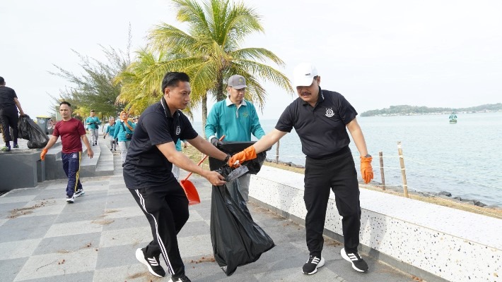 Aksi Nyata Kejati Kepri Perkuat Budaya Kerja Bakti di Tanjungpinang