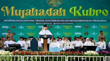 Prabowo Apresiasi Peran NU Satu Abad dalam Perjuangan Kemerdekaan Indonesia